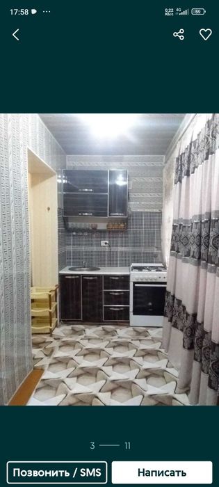 Срочно продаётся 2 х комнатная квартира 6 микрорайон 5 этаж