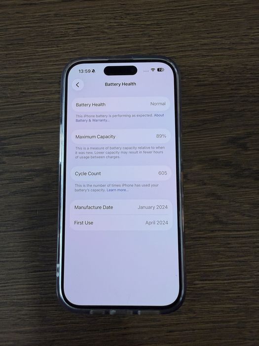 Iphone 15 pro impecabil