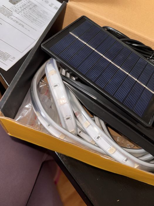 Соларна лед лента за външно използване