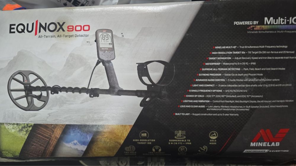 Металлоискатель Minelab Equinox 900