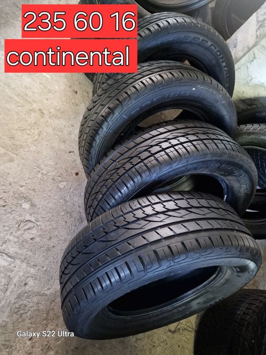 235 60 16 Top състояние 4бр Continental
