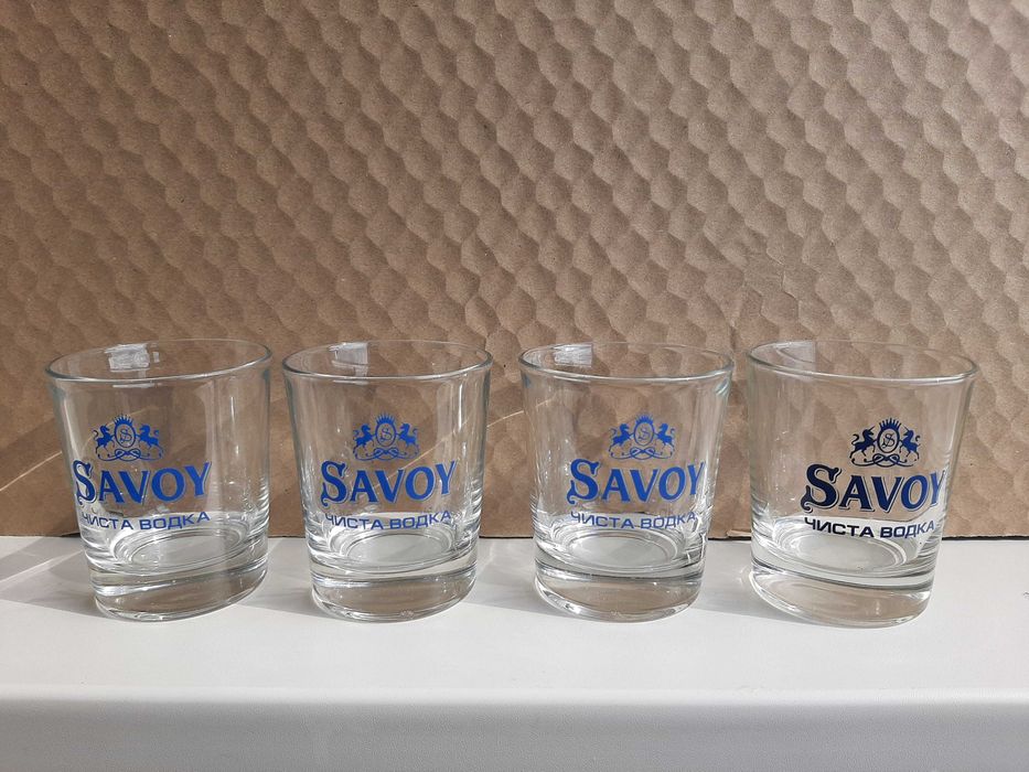 Чаши за уиски, водка, узо, вода 15 броя