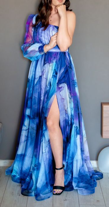 Rochie lungă mov