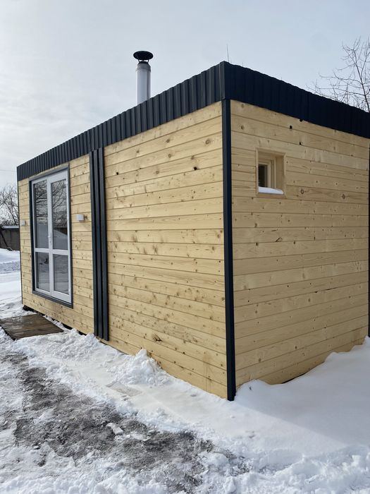 Продам каркасную баню НОВАЯ