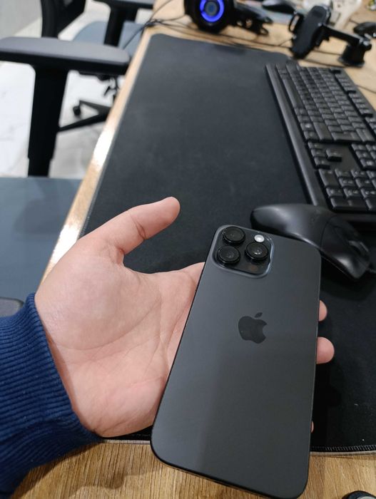 IPhone 16 pro max 256 black 100%