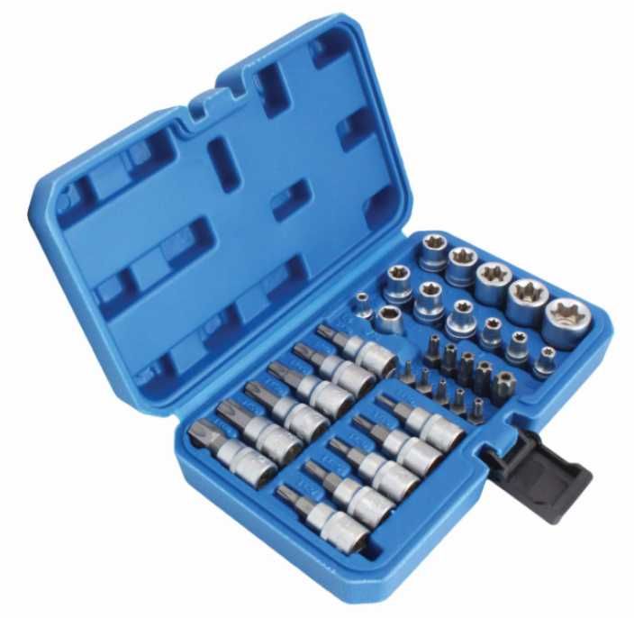 Комплект е - вложки и е - torx / торкс 34 елемента - TBS1046