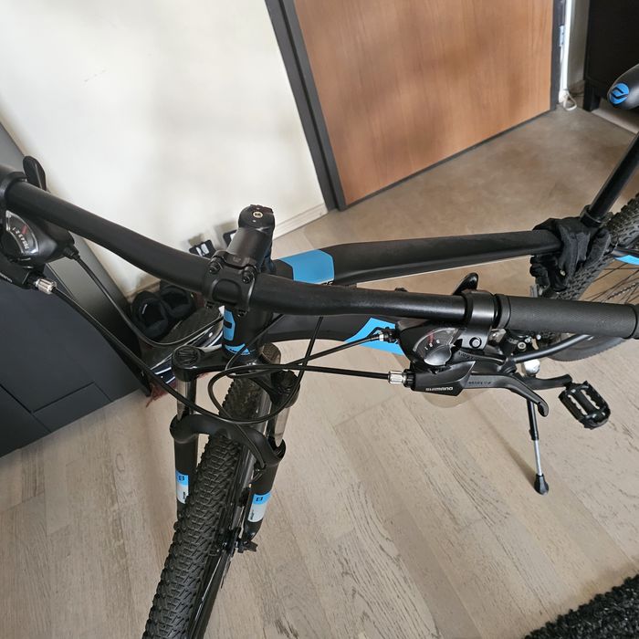 Bicicleta Mtb Mirage Sport marimea L - negru cu albastru