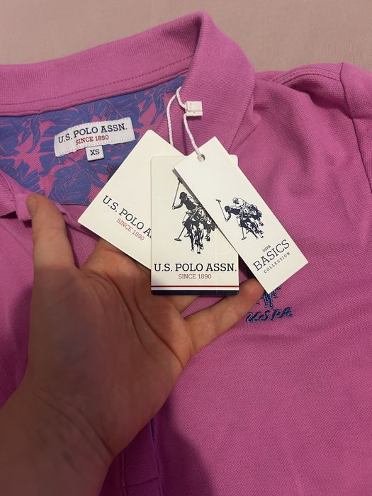 Нова розова тениска на U.S. Polo ASSN