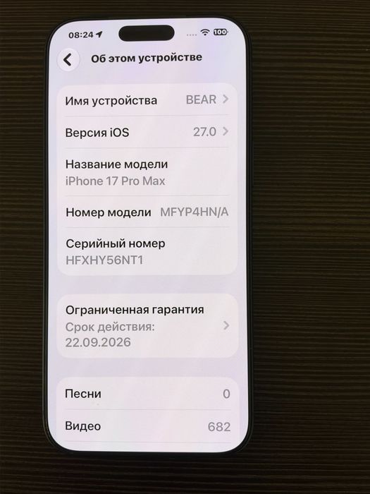 iPhone 17 Pro Max — идеальное состояние