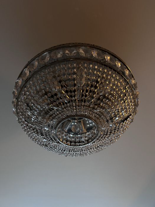 Люстра хрустальная  потолочная