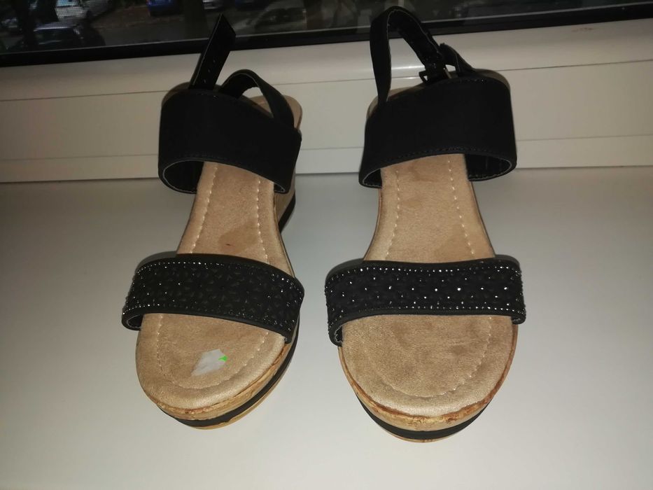 sandale negre, noi,elegante