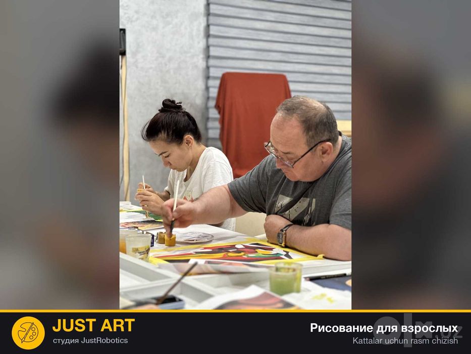 Toshkentda kattalar uchun rasm chizish kurslari Just Art