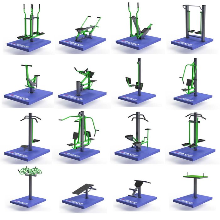 Воркаут площадка PWX-074
