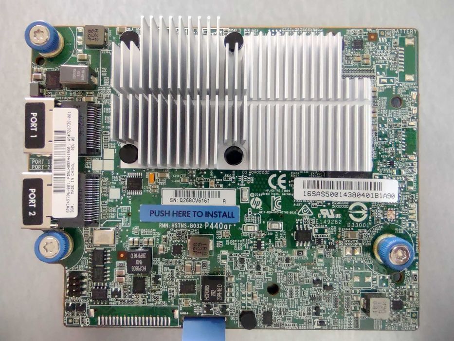 RAID контролер HPE P440ar 2GB Smart Array 12Gbs 8i кан 749796_001 Gen9