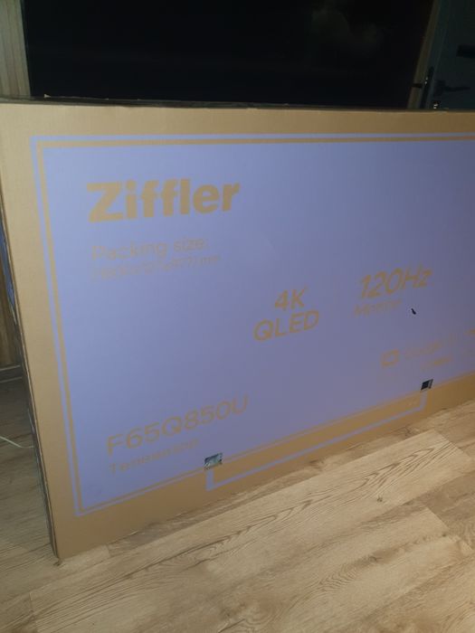 Телевизор Ziffler QLED 4k 120Hz 65 оптом и в розницу