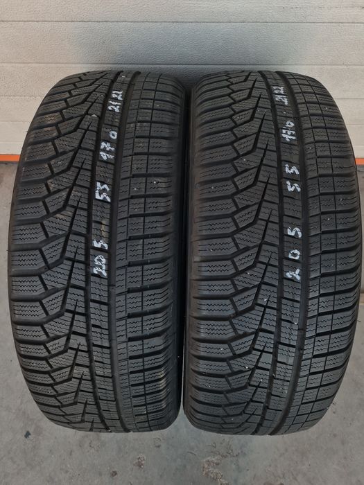 Зимни гуми 2 броя HANKOOK WinterIcept Evo2 205 55 R17 дот 2122
