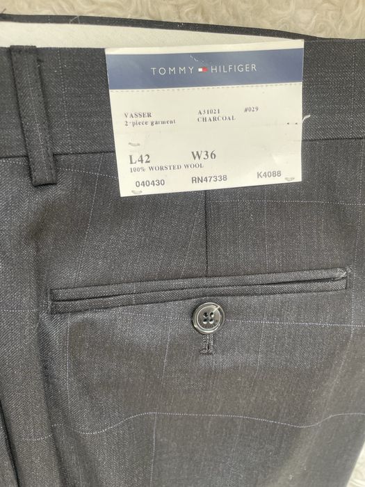 Костюм Tommy Hilfiger, 52, 3/4 рост, оригинал, 100% шерсть