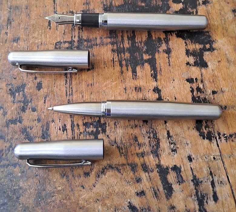 писалка и химикалка комплект масивни метални, внос от Германия