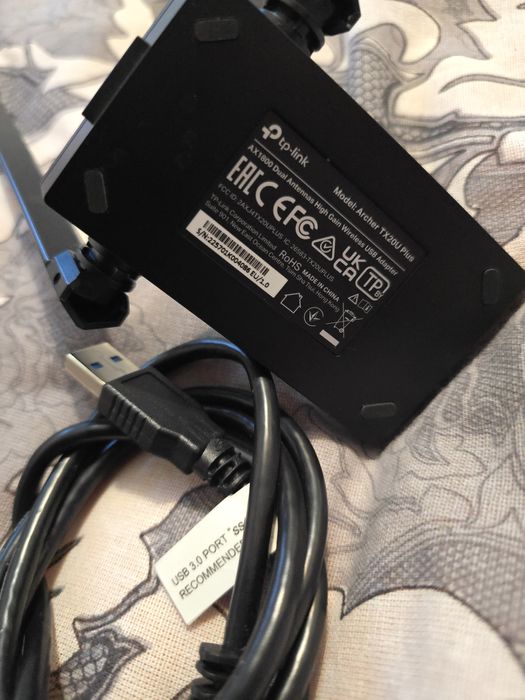 Adaptor USB Wireless TP-LINK Archer TX20U Plus AX1800, Wi-Fi 6