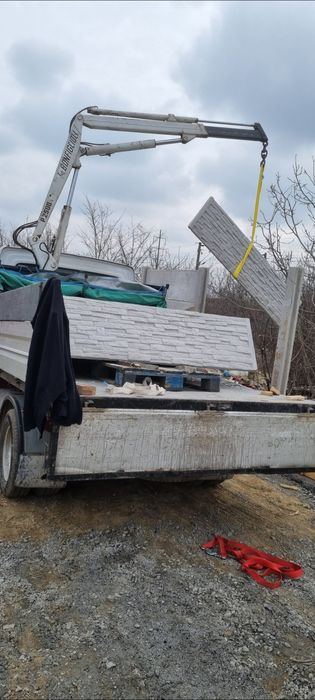 Transport nisip/balastru/pamant