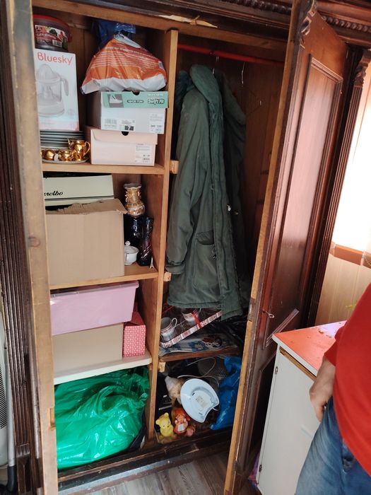 Dulap balcon lemn masiv