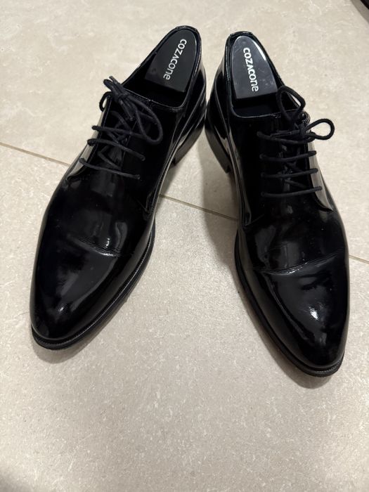 Pantofi Louis Purple piele lacuita