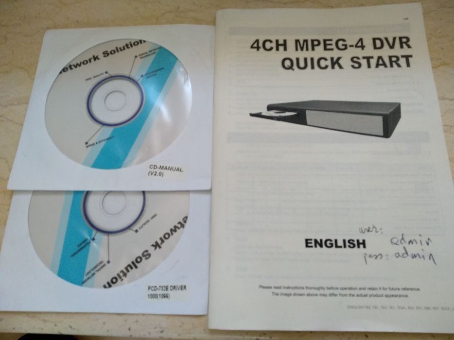 DVR 4 canale + DVR 7 canale , o camera mare si doua mici