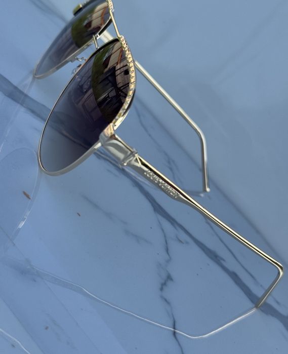 Ochelari De Soare Louis Vuitton Negri Unisex