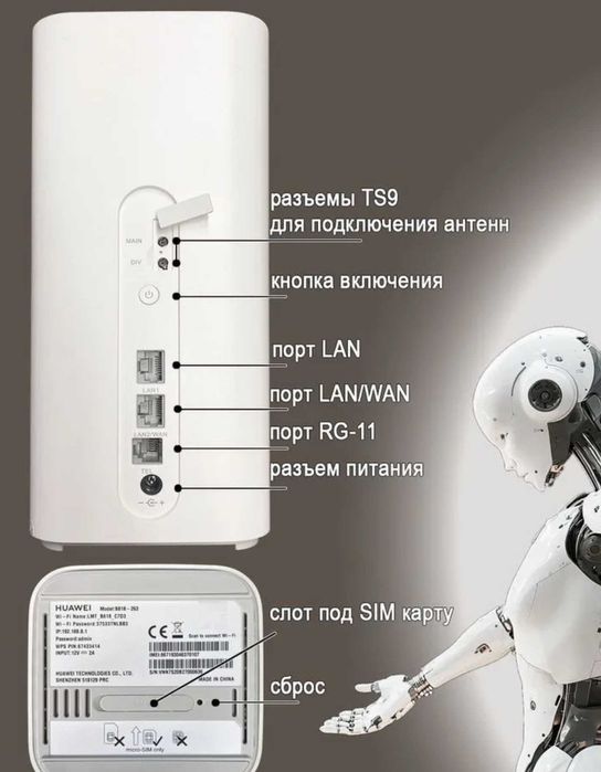 4G роутер Wi Fi Huawei B818-263 optus