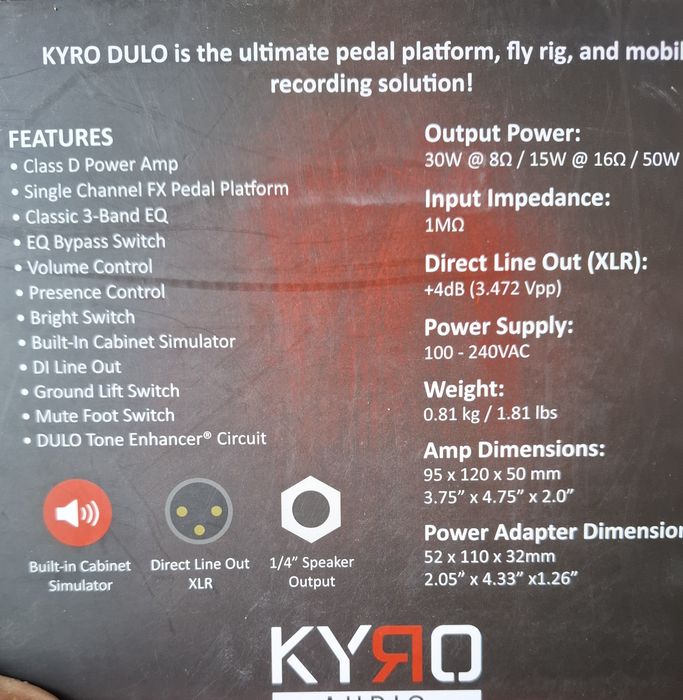 Kyro audio DULO 830