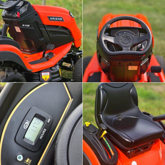 Tractoras gazon iarba defrisator vegetatie Profesional  Ariens Echotrak Kawasaki 2 cilindrii 620 cm3 3 cuțite Ca NOU!!