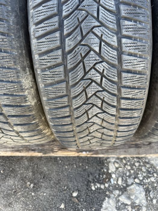 4 броя зимни гуми Dunlop 225/55 R16 Dot 2916 ном 320
