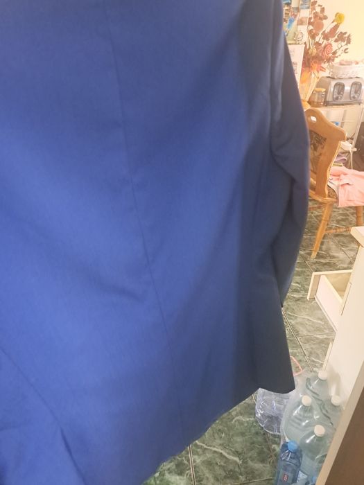 Sacou barbati elegant culoare bleumarin nr 50