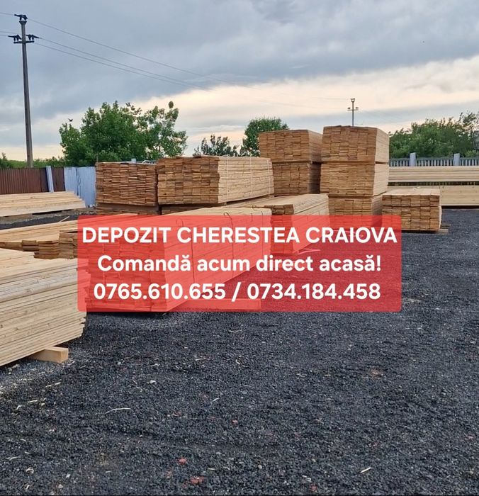 Depozit Cherestea Craiova | Comandă acum direct acasă!