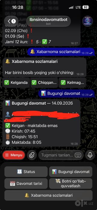 Telegram bot yasash | Buyurtma asosida botlar va CRM tizimlar