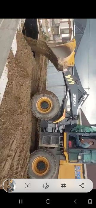 Услуги экскаватора 3в1 и погрузчика. Трактор. Петушок