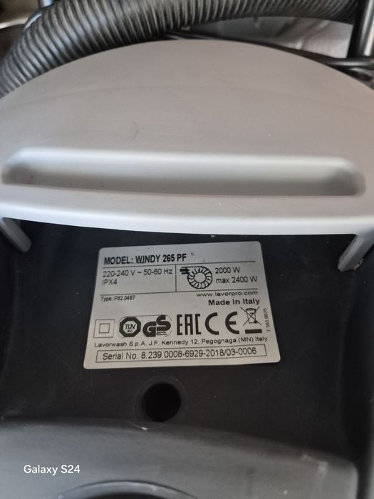 Прахосмукачка Lavor windy 265
