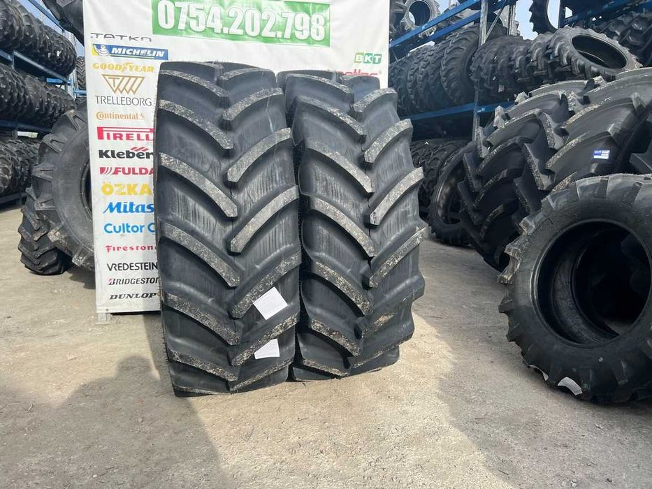 Anvelope noi radiale 520/70R34 pentru tractor spate marca CEAT