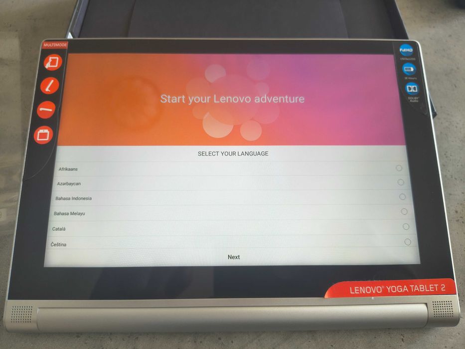 Lenovo Yoga tab 2