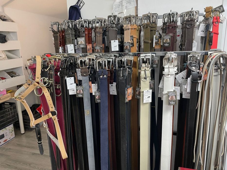 Chimir * Brâu * Șerpar din piele naturala (3 catarame)