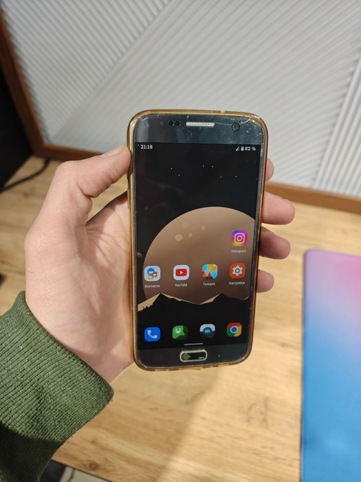 Samsung s7 4/32 серый