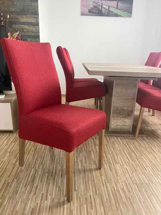 Masa living Naturlich extensibila +6 scaune living