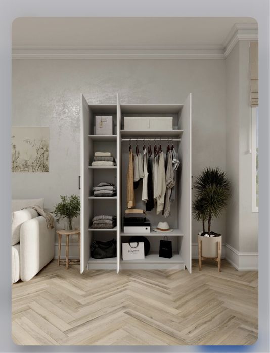 Шкаф 3-дверный (Шатура)