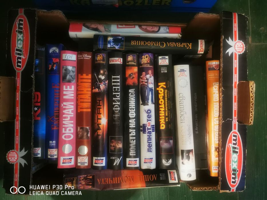 Отлични видеокасети като нови