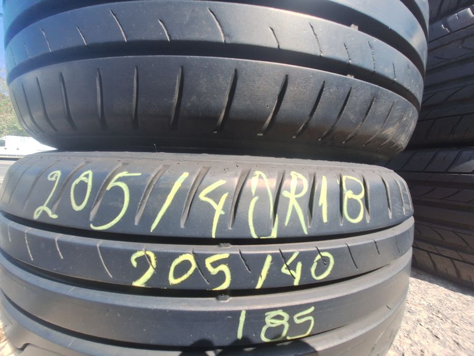 2 anvelope vara 205/40r18 Dunlop  rft Montaj Gratuit