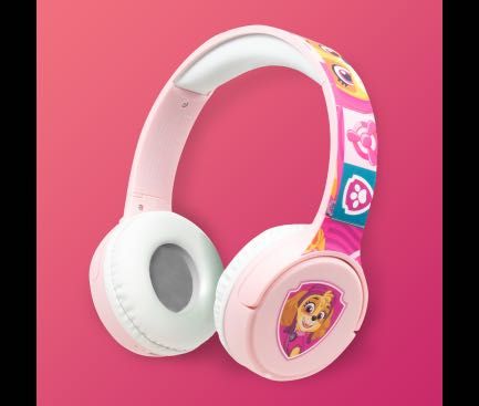 Casti Wireless Bluetooth On-Ear Paw Patrol Roz