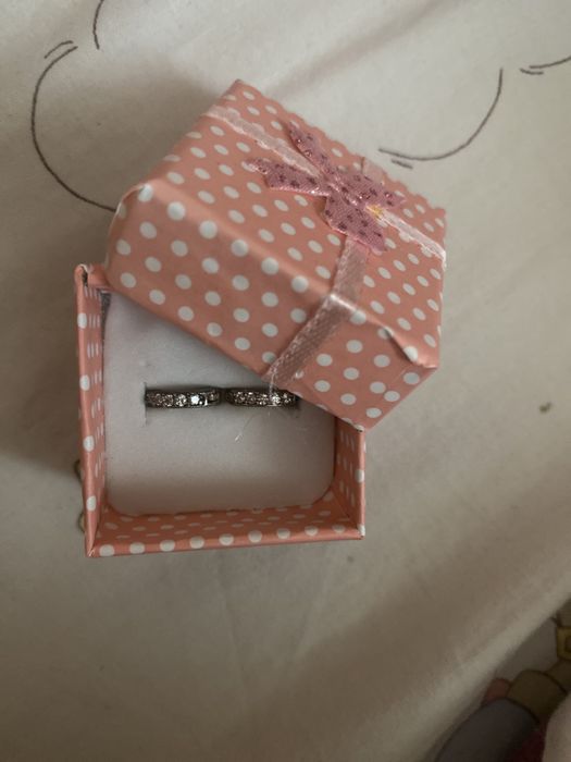 Сребърни обеци/Сертификат