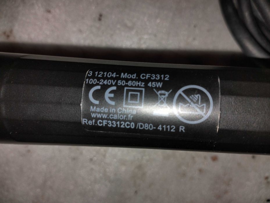 Ondulator de par electric Tourmaline / Carmen , NOU