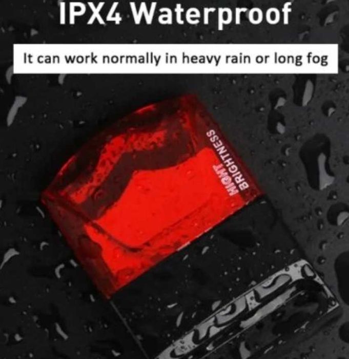 Индукционен стоп за велосипед/скутер без нужда от батерии/ динамо стоп