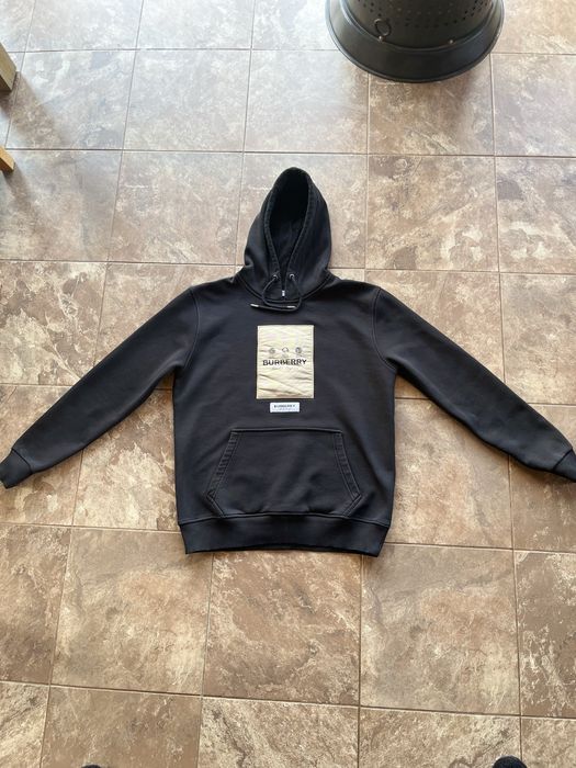 Черно Худи Burberry